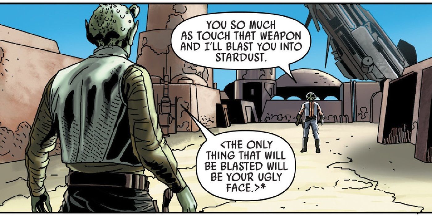 Greedo in Star Wars comics