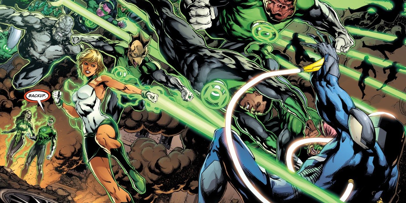 Green Lantern Corps Mobius Darkseid War