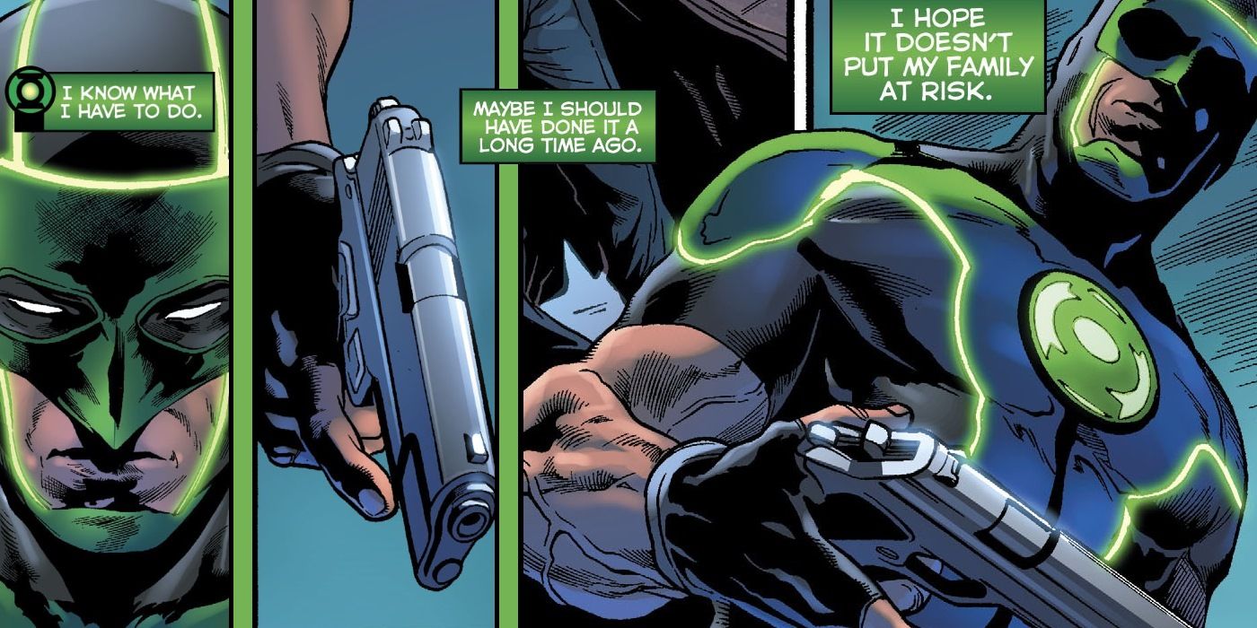 Green Lantern Simon Baz No Gun