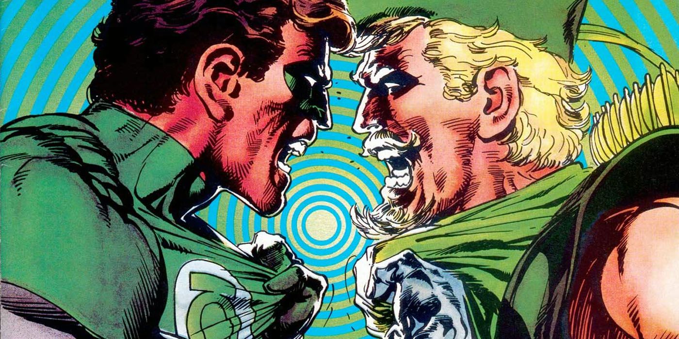 Green Lantern and Green Arrow Comic Cover