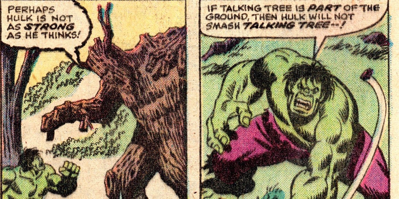 Groot Versus Hulk
