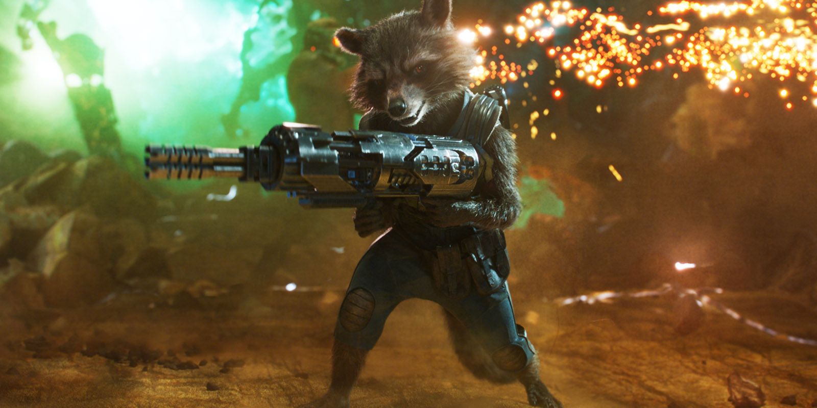 Guardians of the Galaxy 2 Rocket Raccoon with Blaster