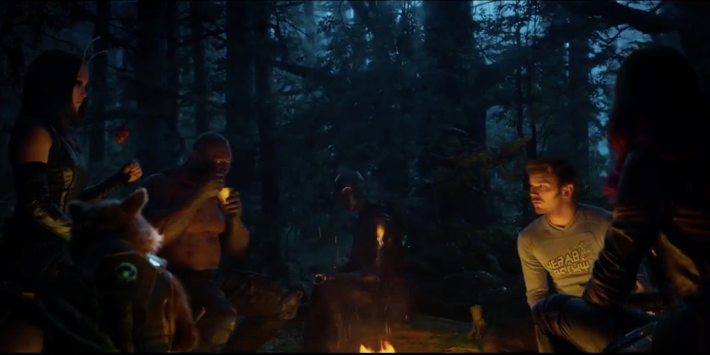 Guardians of the Galaxy 2 Trailer Teaser Campfire Scene