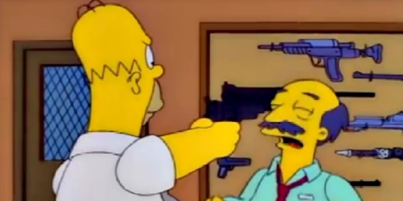 Homer and Raphael in Simpsons
