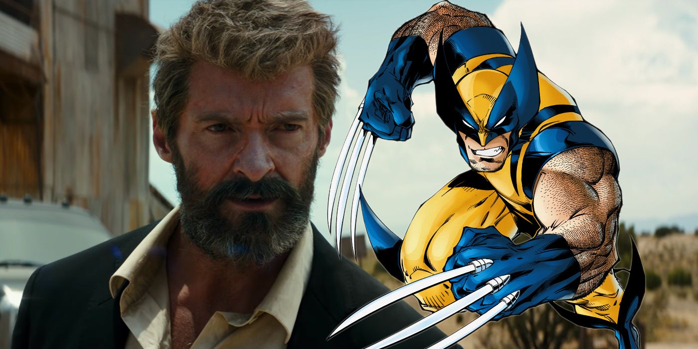 Hugh Jackman in Logan and Comics Wolverine