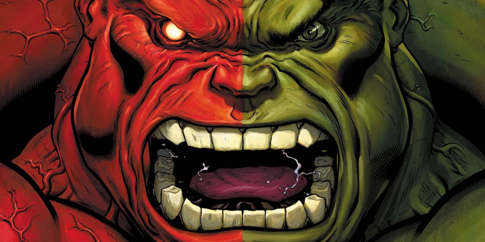 Hulk and Red Hulk