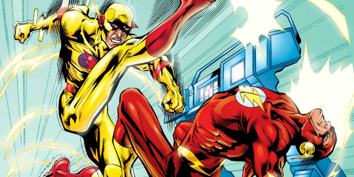 Hunter Zolomon as Zoom attacks The Flash (Wally West)