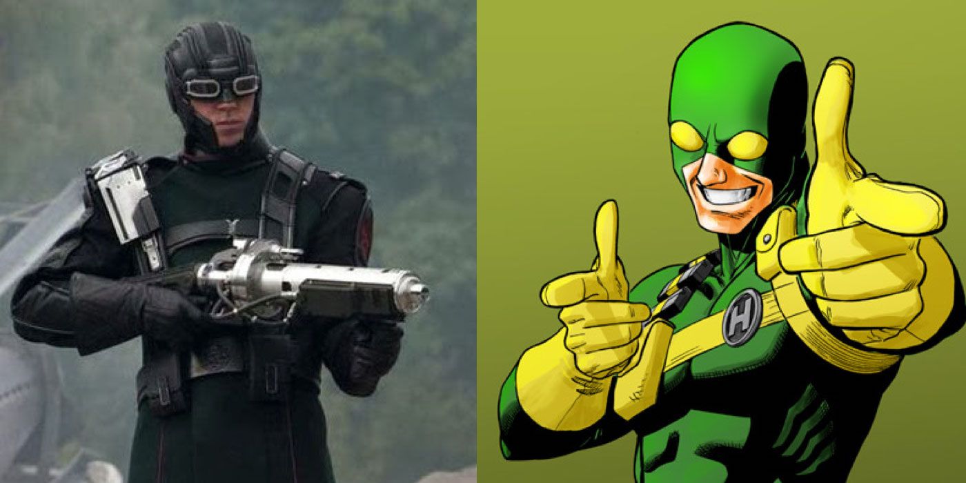 Hydra Soldier from Captain America and Bob from Marvel Comics