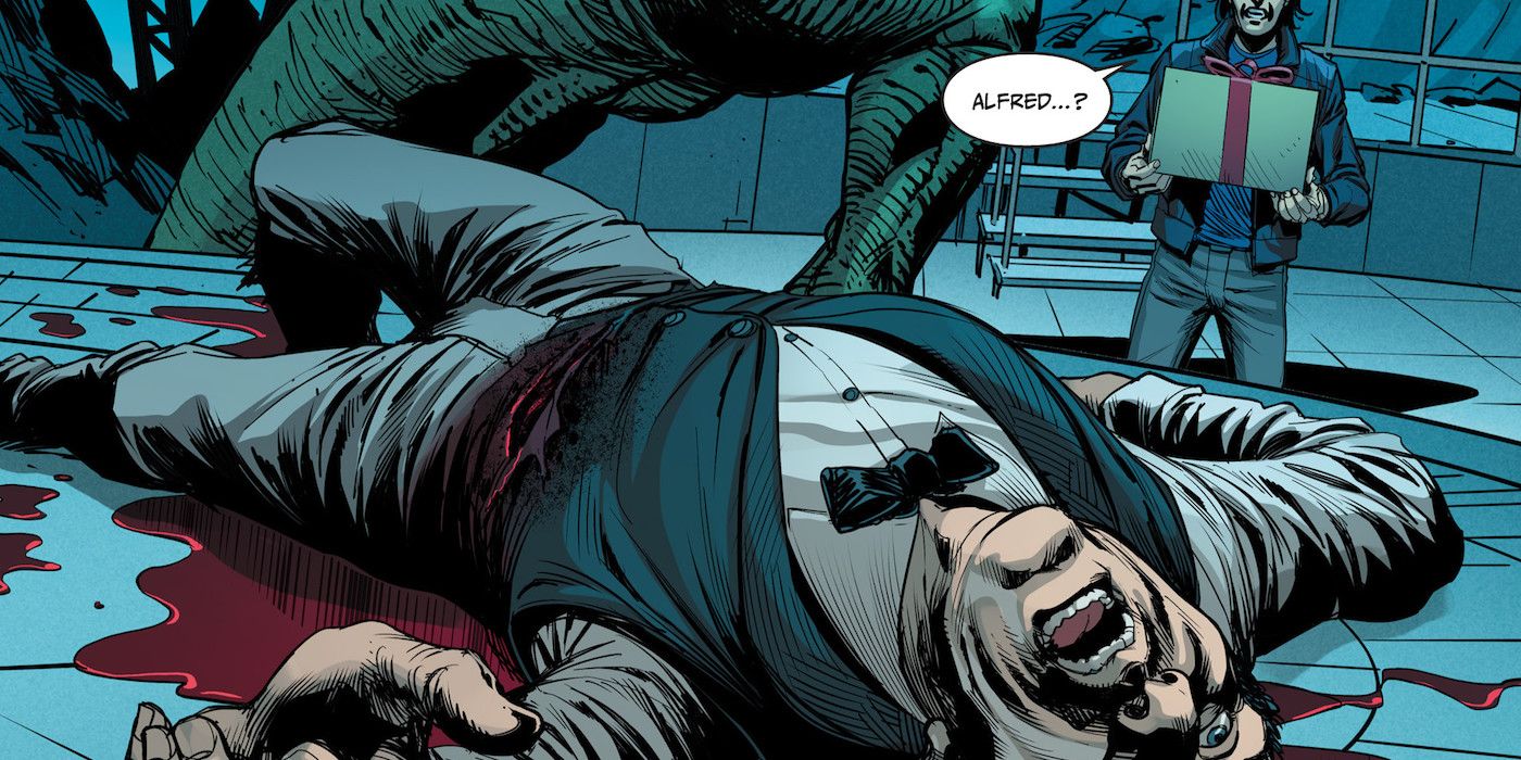 The death of Alfred Pennyworth in Injustice