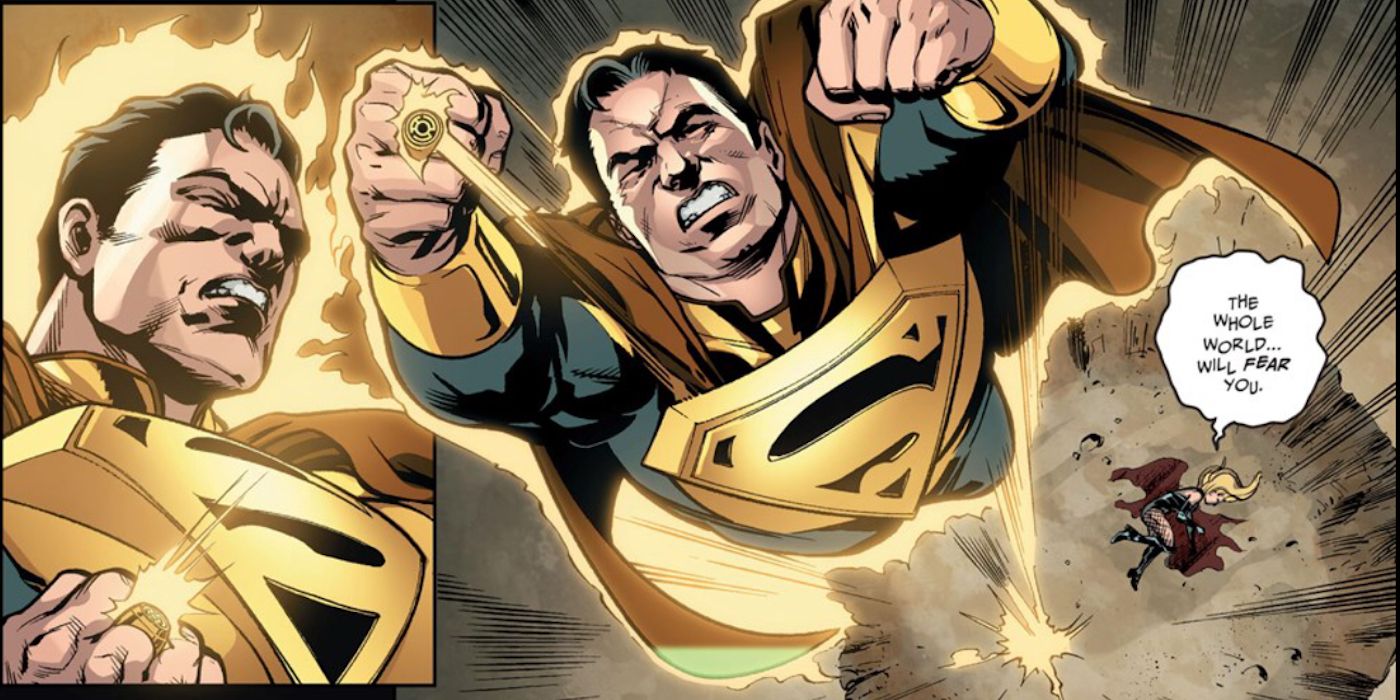 Superman joins the Sinestro Corps in Injustice