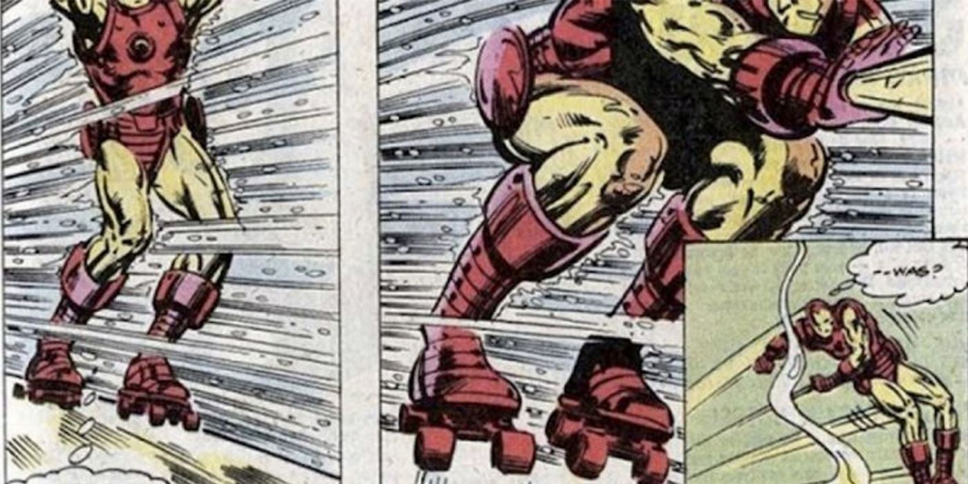 Iron Man Roller Skates
