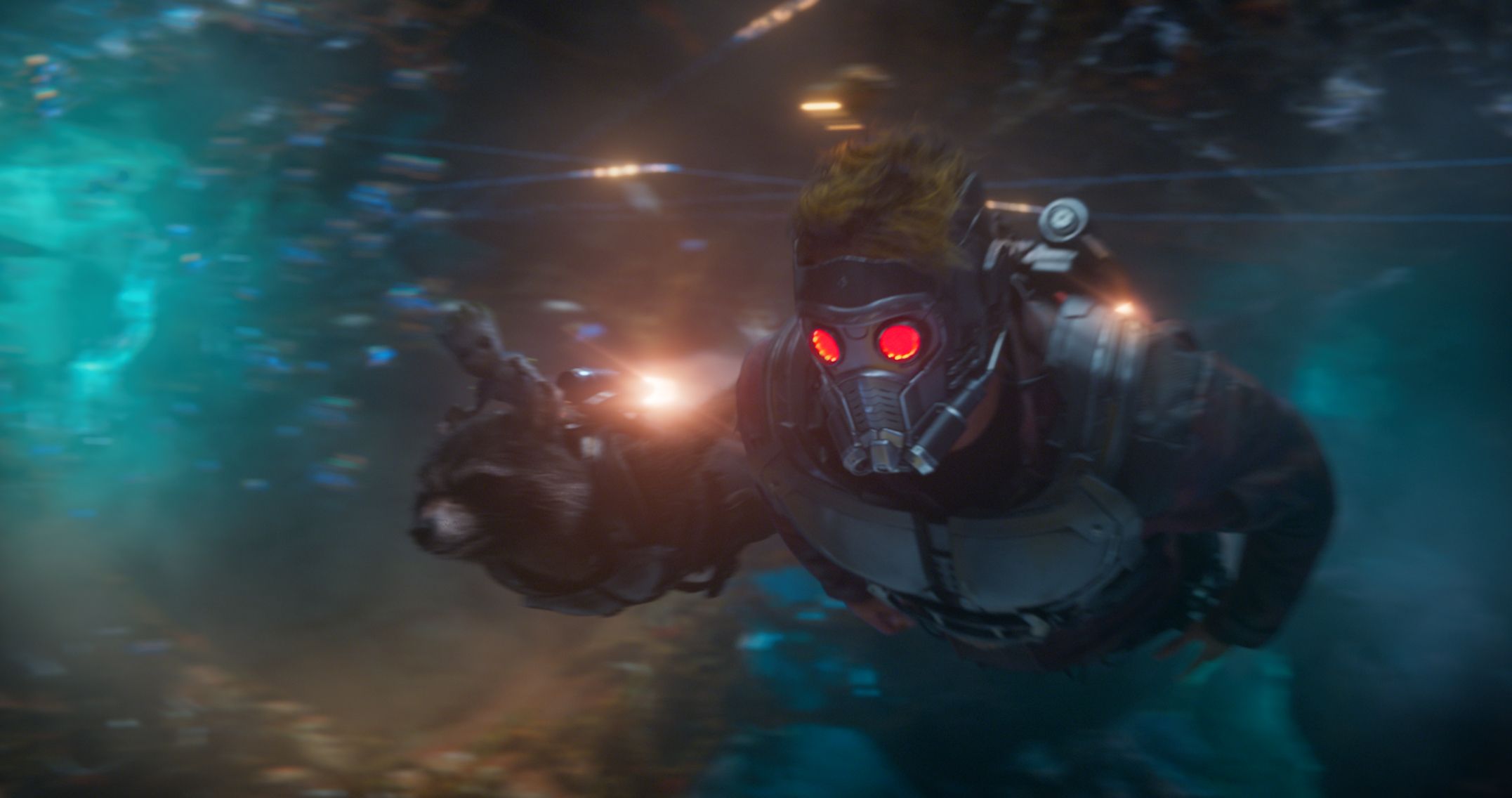Guardians of the Galaxy Vol 2 Rocket and Star-Lord