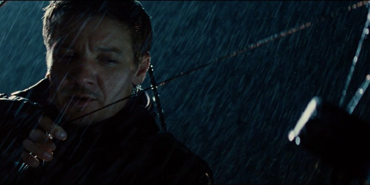 Jeremy Renner as Hawkeye in Thor