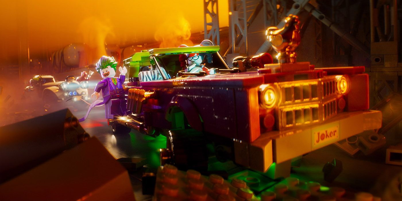 Joker and Harley Quinn lead the Rogues Gallery in The Lego Batman Movie