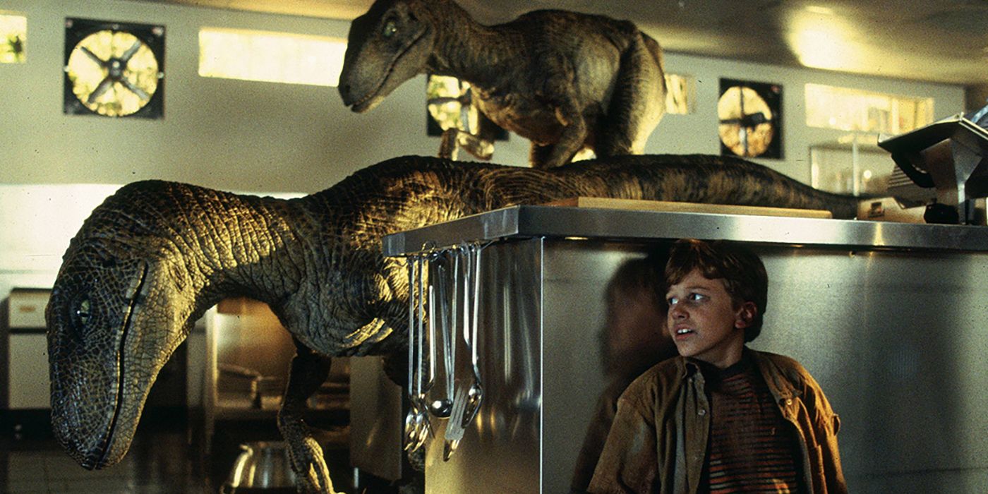 Jurassic Park kitchen raptors