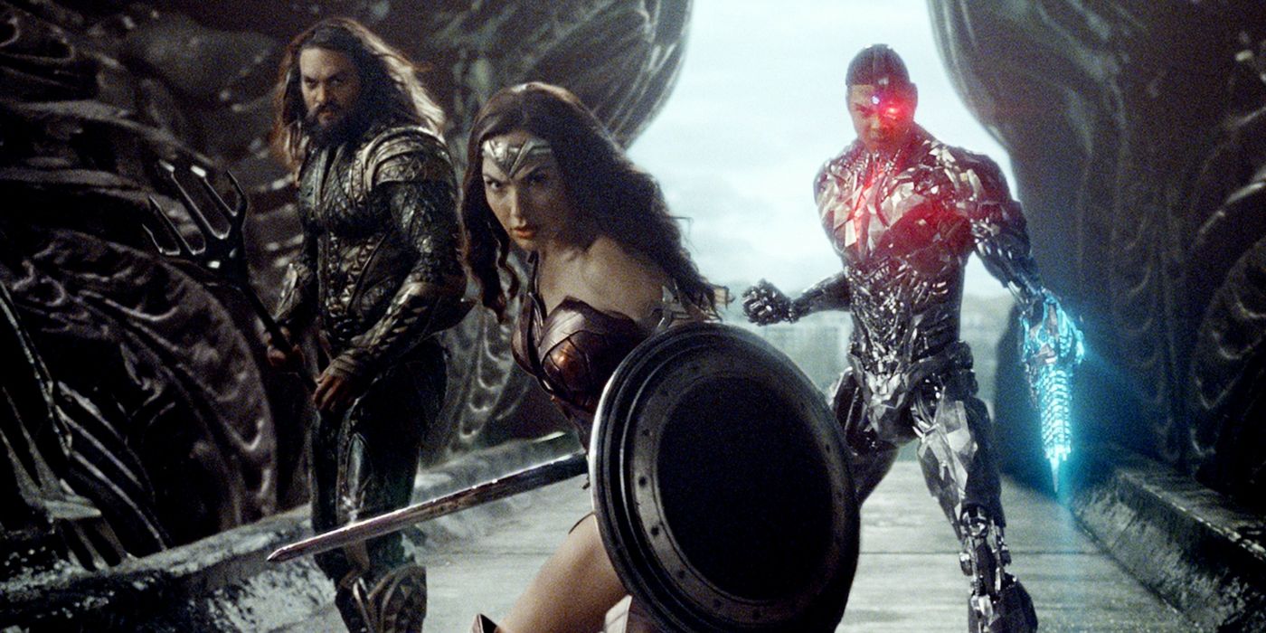 Justice League - Aquaman, Wonder Woman, and Cyborg - Cropped