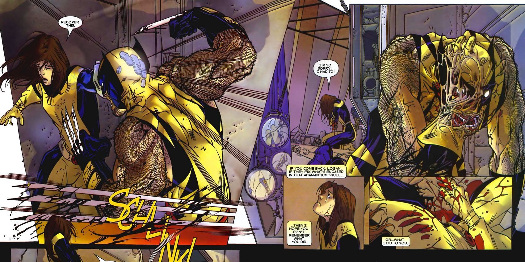 Kitty Pryde defeats Wolverine