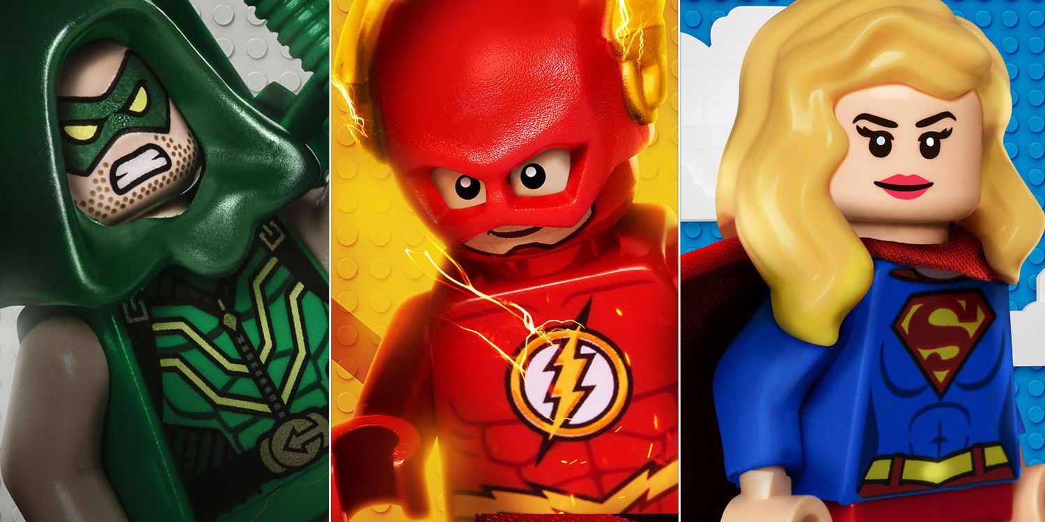 LEGO Arrow Flash and Supergirl