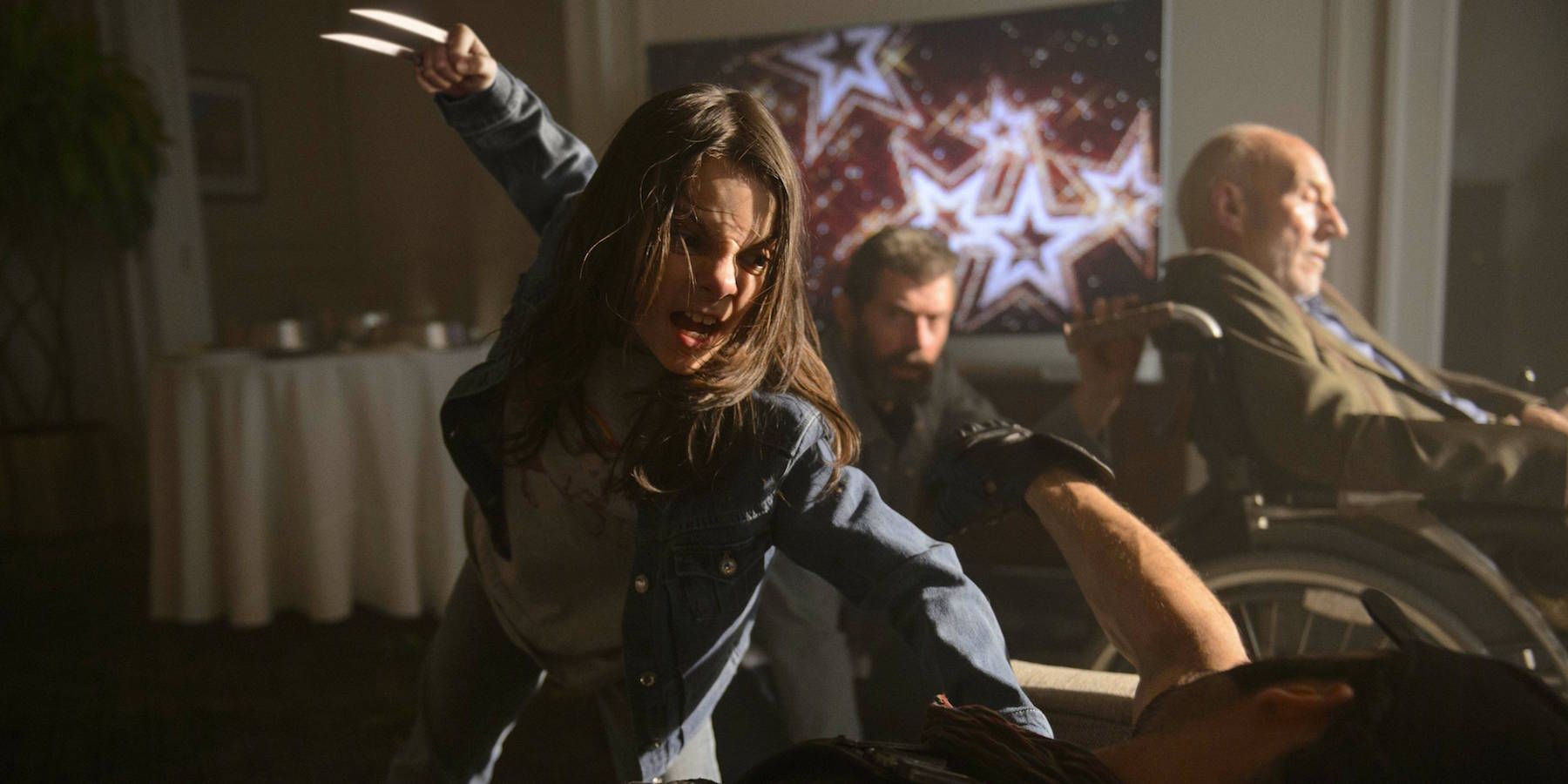 Dafne Keen as X-23 in Logan 