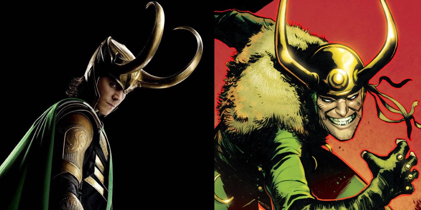 Loki from Marvel Comics and the MCU