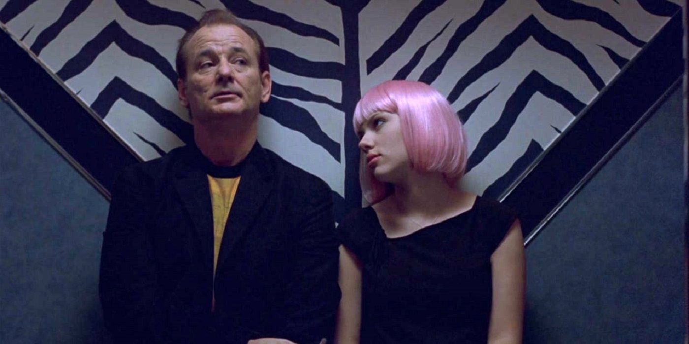 Bill Murray and Scarlet Johansson in Lost in Translation.
