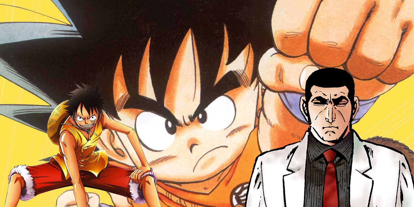 Luffy Goku Golgo 13 manga
