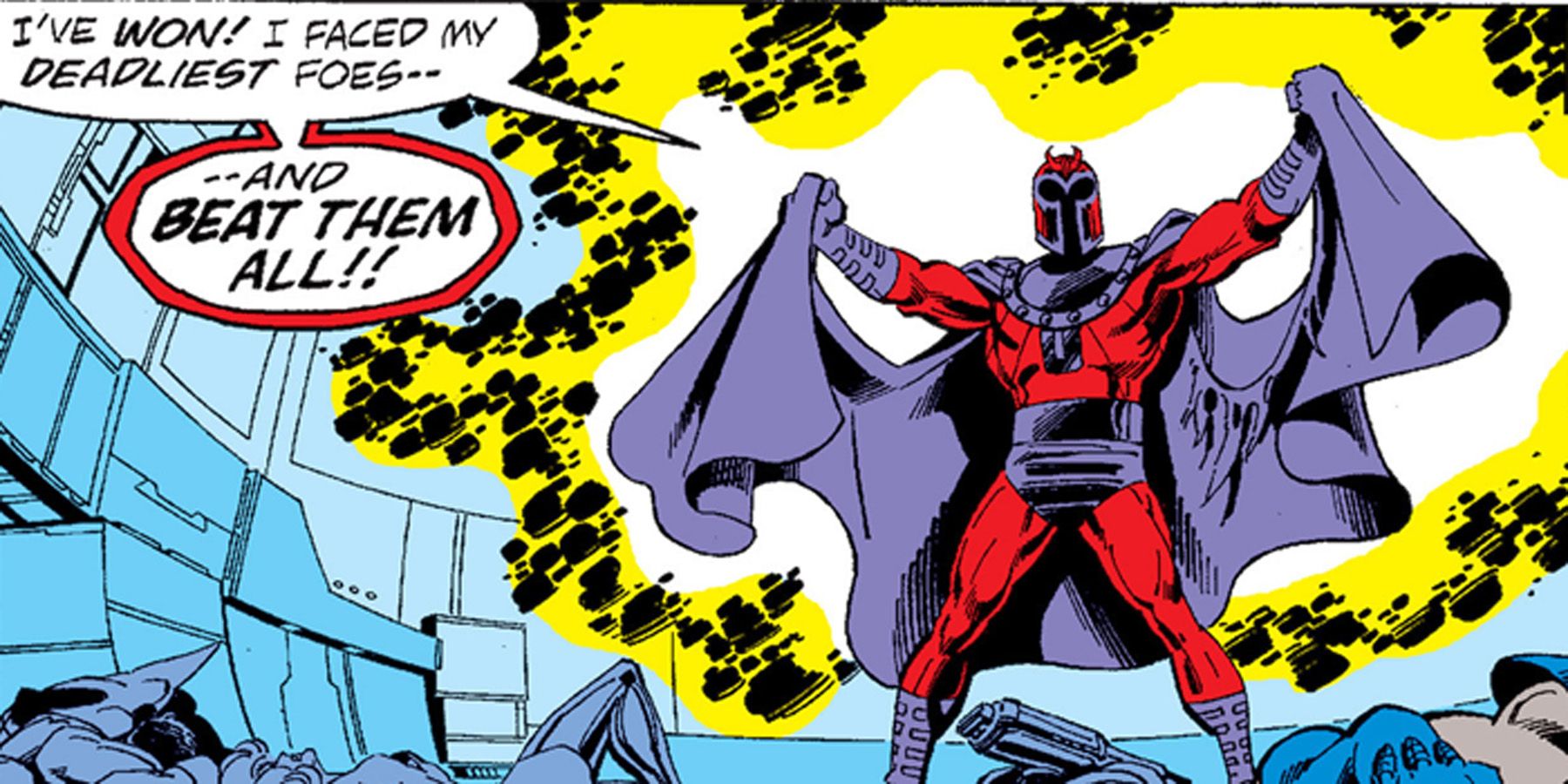 Magneto defeats the X-Men