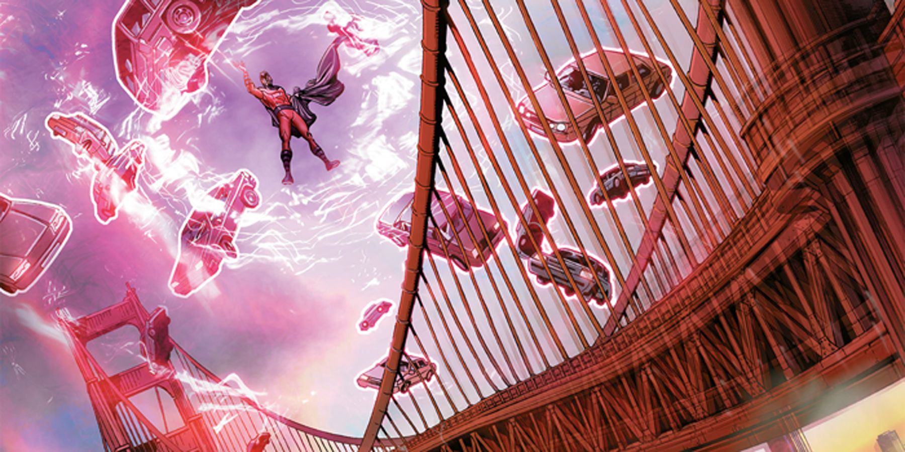 Magneto saves San Francisco in the X-Men comics