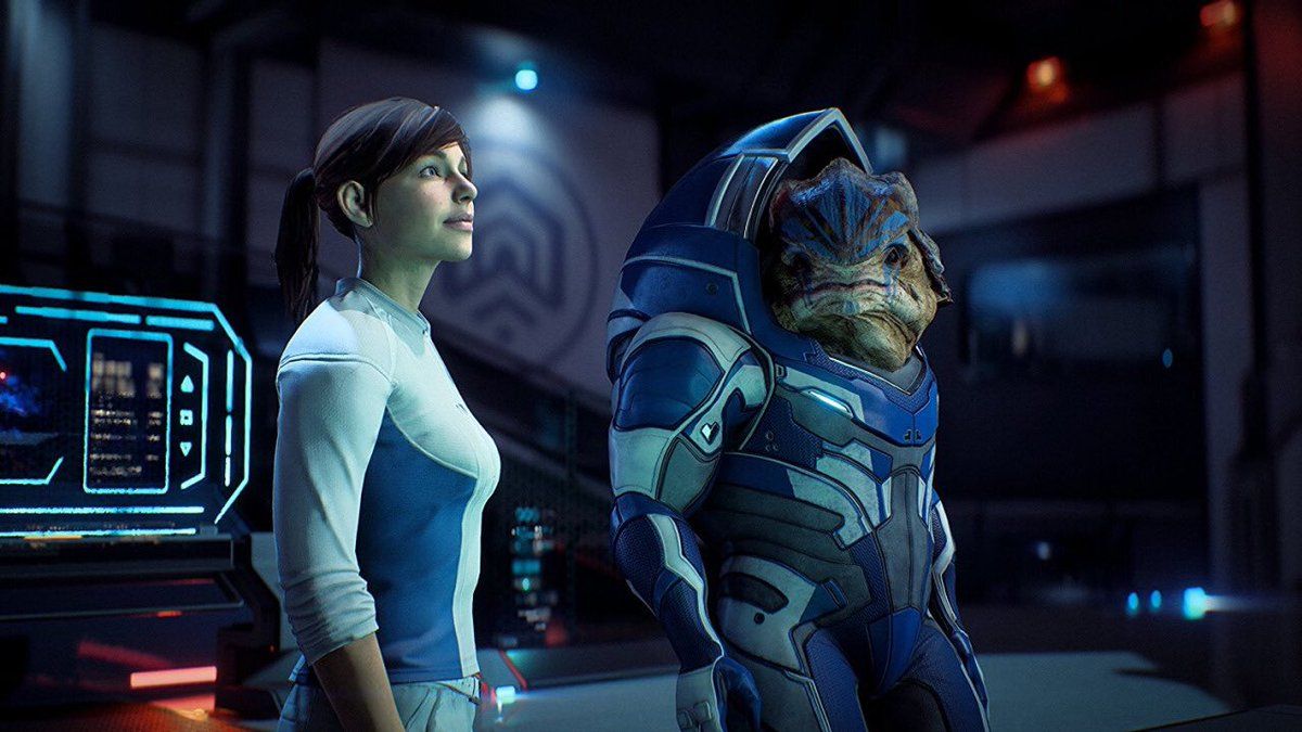 Mass Effect Andromeda Sara Ryder Female Krogan