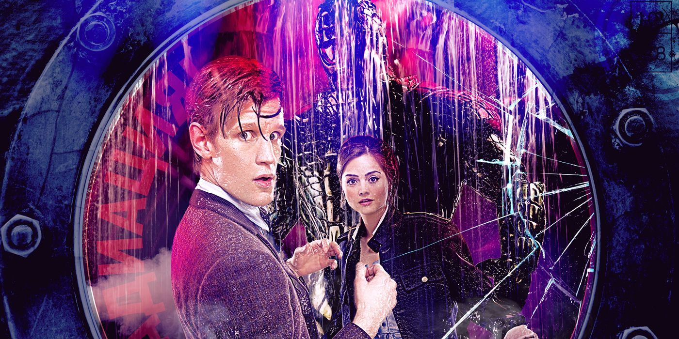 Matt Smith and Jenna Coleman in Doctor Who