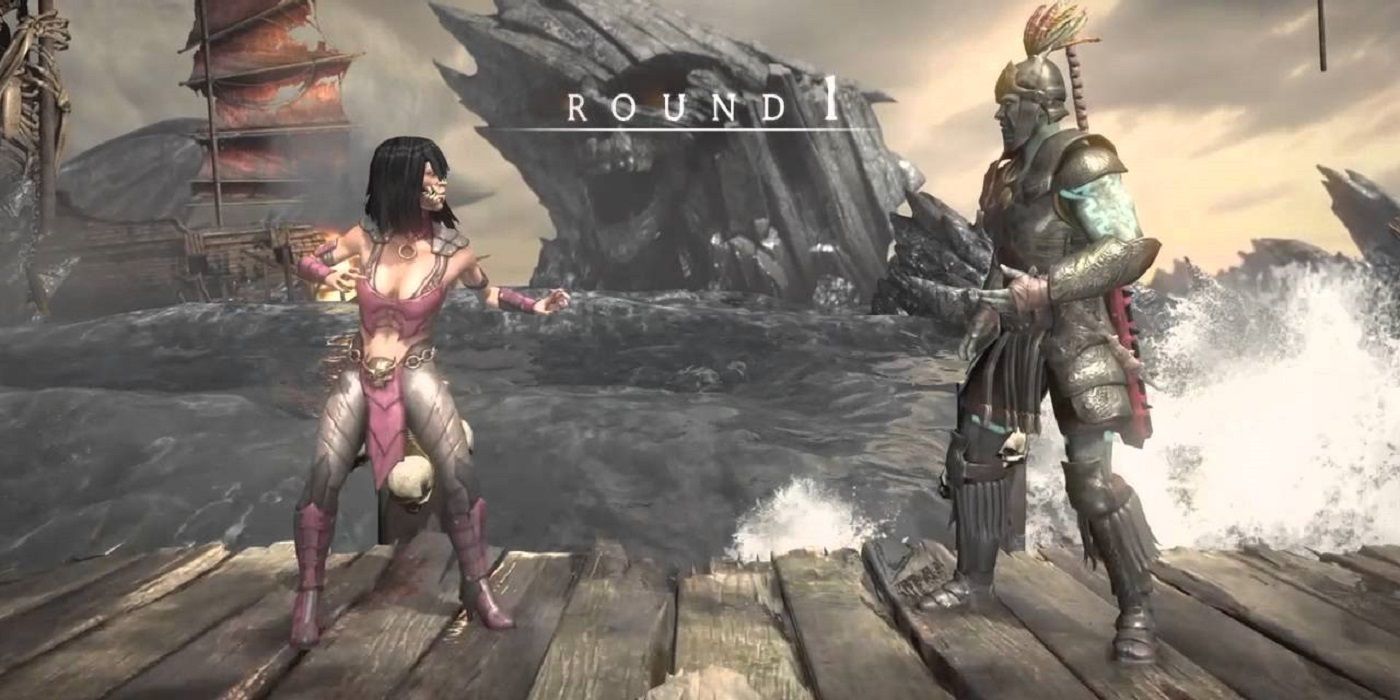 Mileena vs Kotal Kahn in Mortal Kombat X