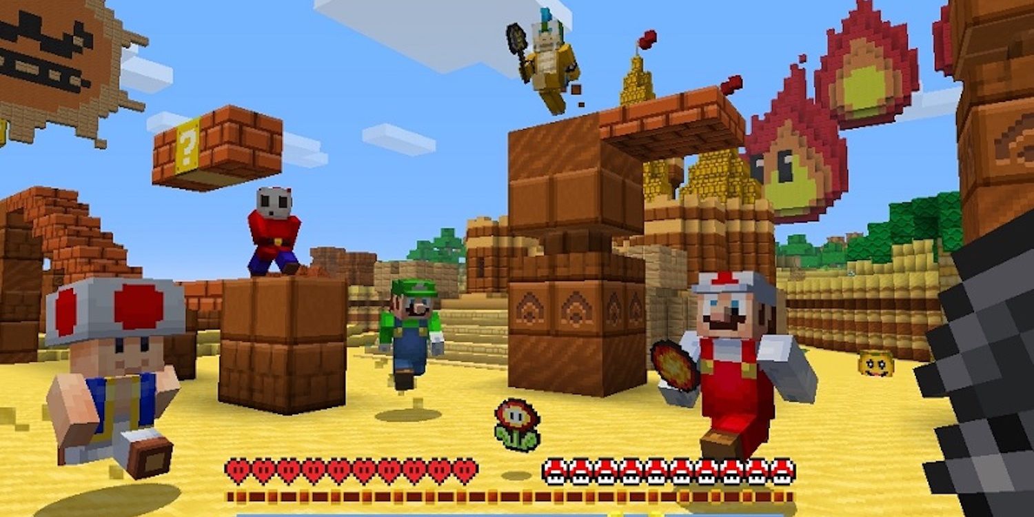 Minecraft Wii U Mario Mash-Up Pack