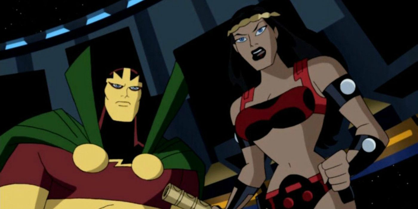 Mister Miracle and Big Barda Justice League Unlimited