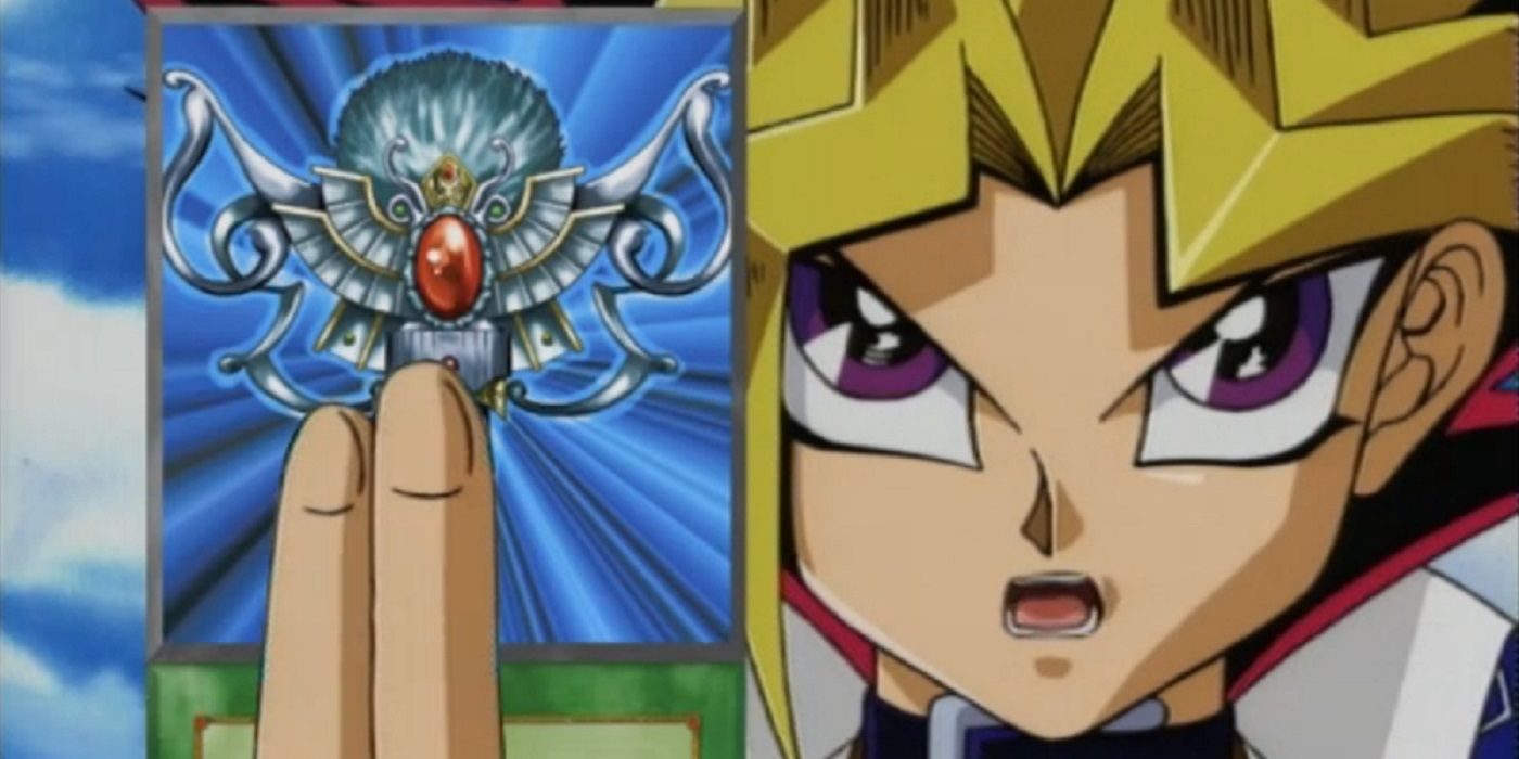 Monster Reborn being played in Yu-Gi-Oh!
