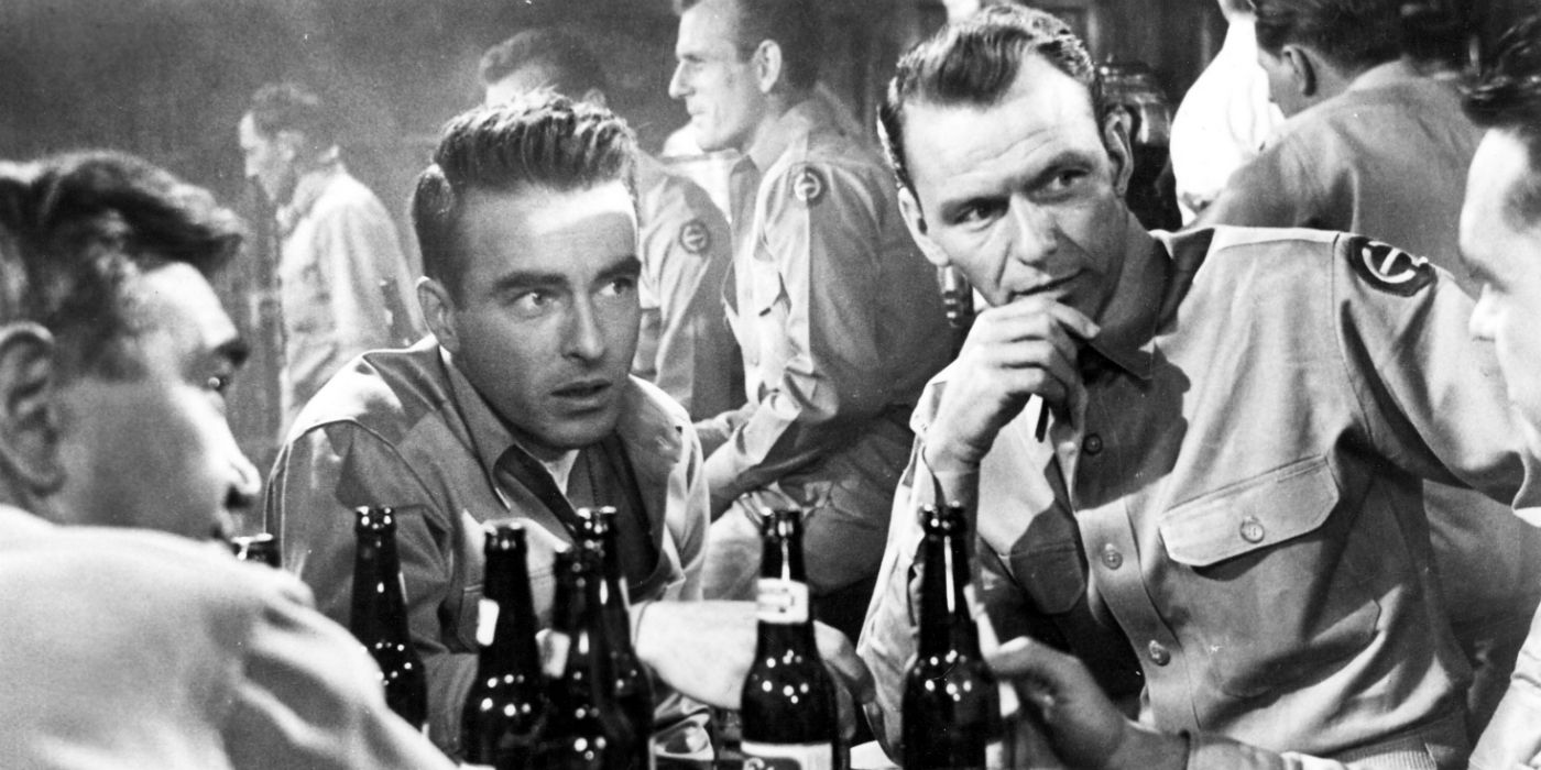 Prew and Angelo in a bar in From Here to Eternity
