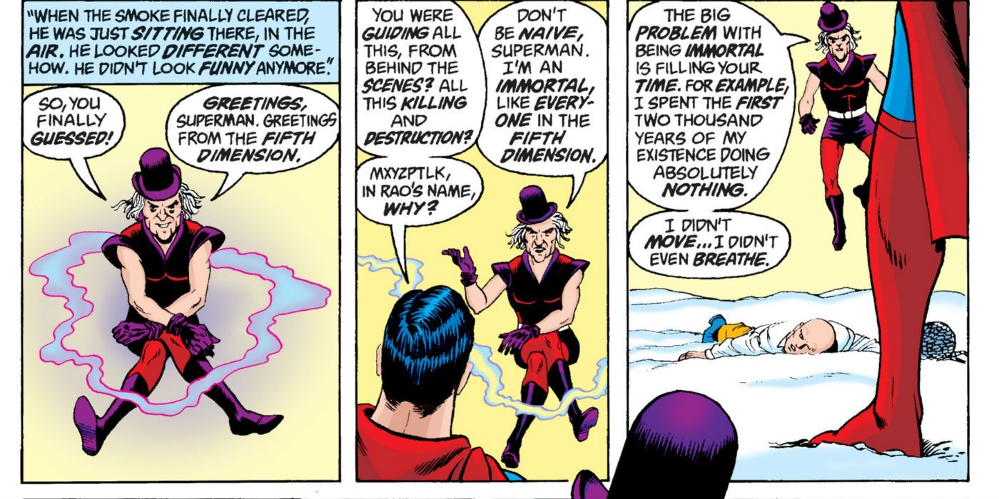 Mr. Mxyzptlk in Whatever Happened to the Man of Tomorrow