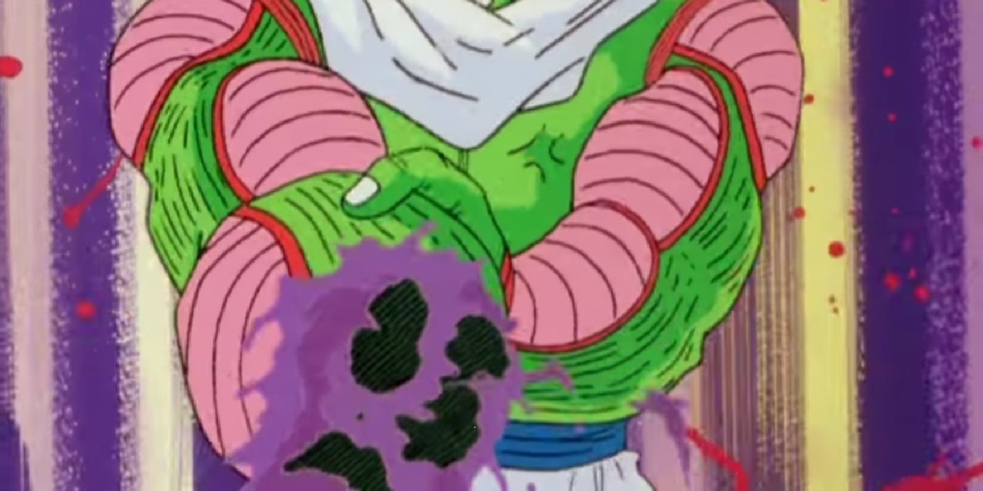 Nail with his arm ripped off by Frieza in Dragon Ball Z