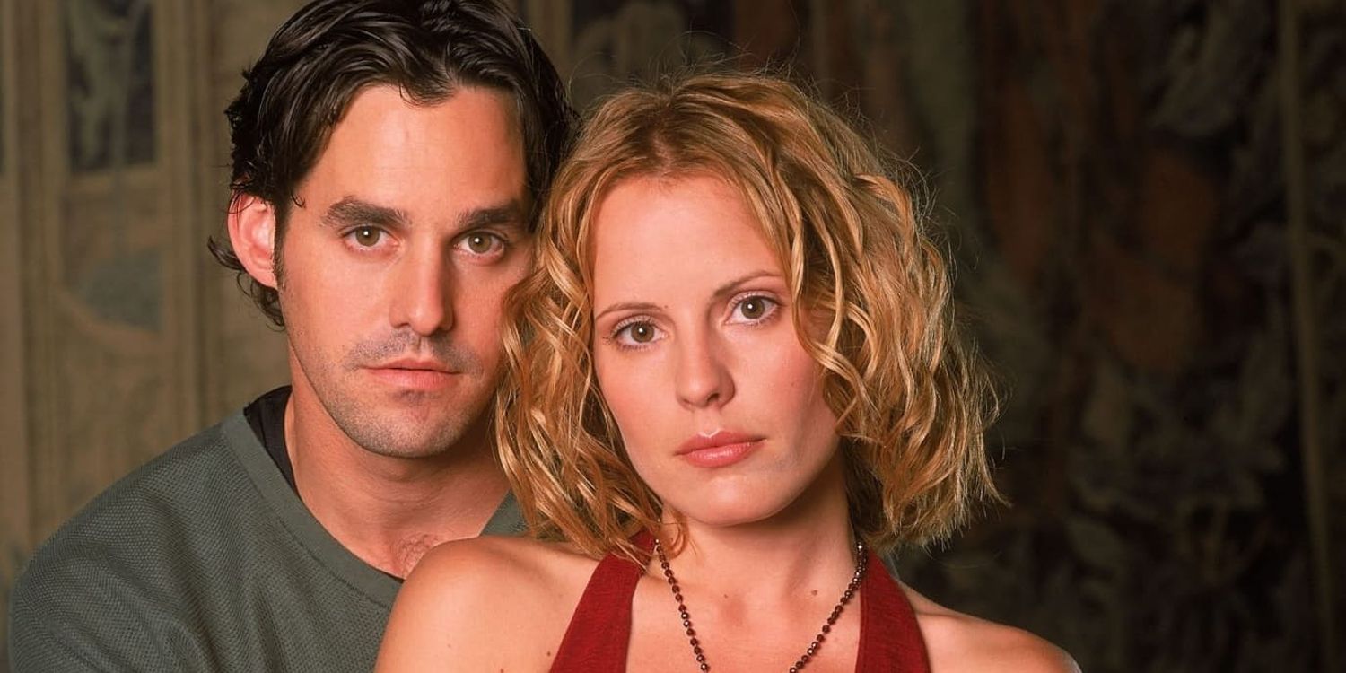 Nicholas Brendan and Emma Caulfield in Buffy The Vampire Slayer