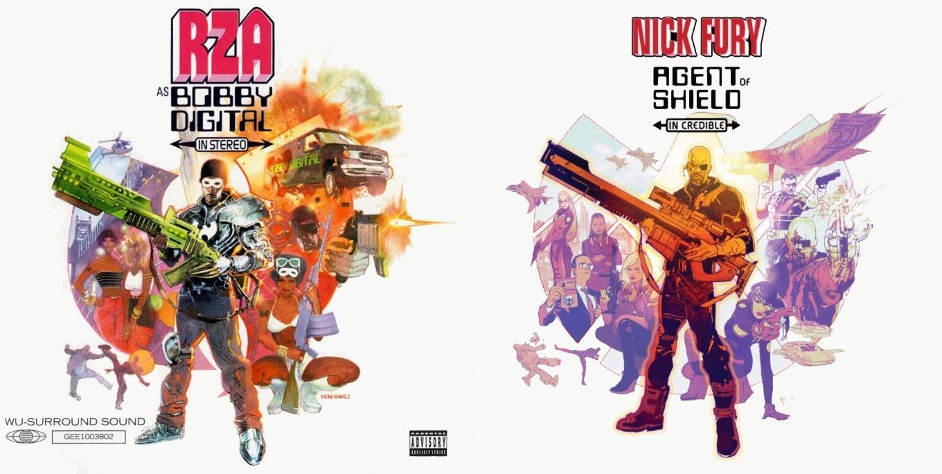 Nick Fury Comic RZA Cover