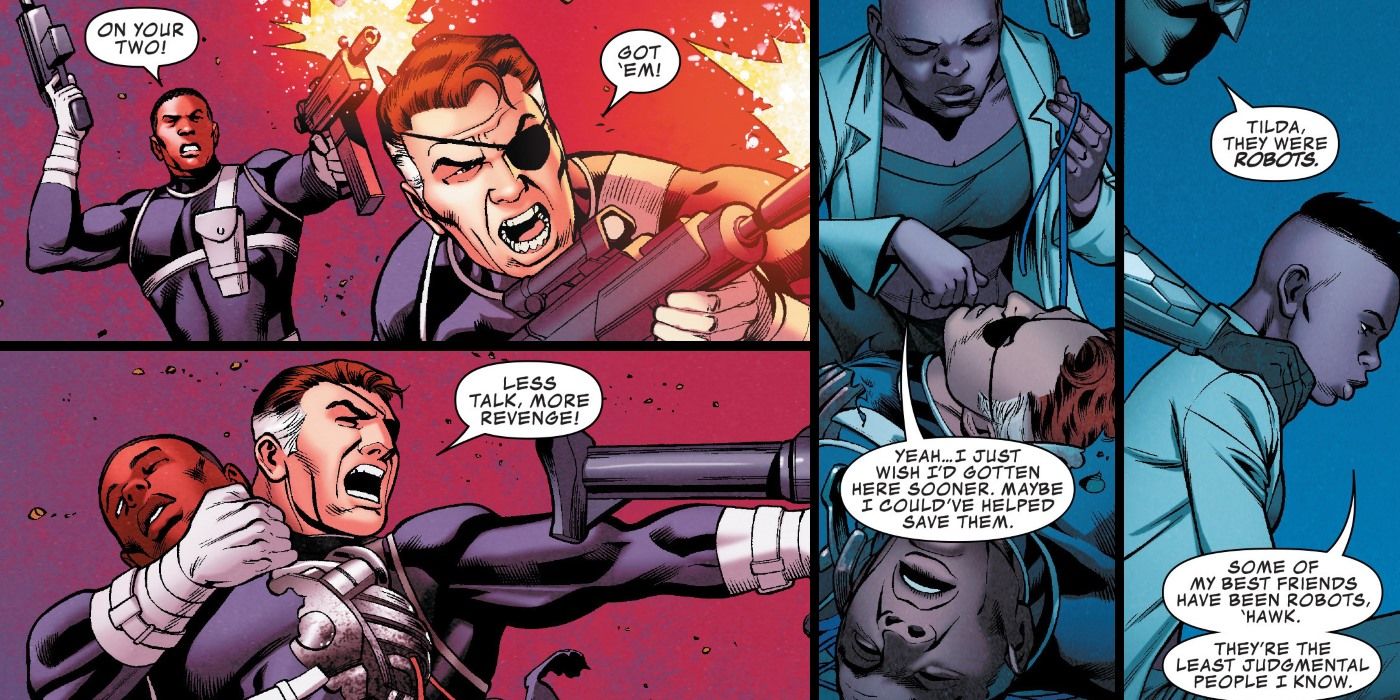 Nick Fury Death Marvel Comic