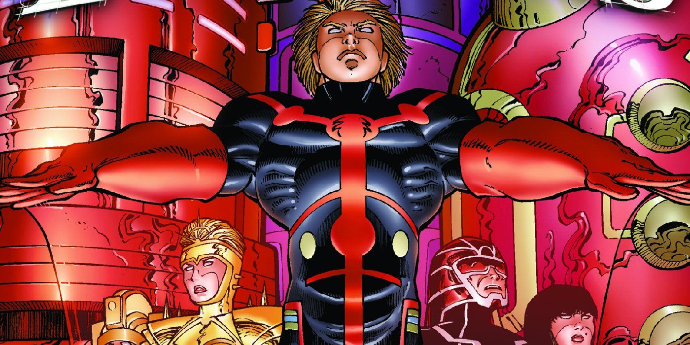 Ikaris takes flight with the Eternals in Marvel Comics.