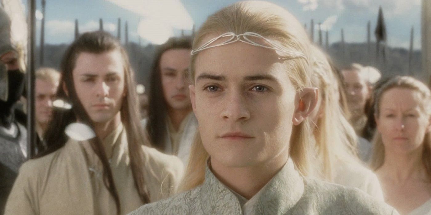 Orlando Bloom as Legolas Greenleaf The Lord of the Rings The Return of the King Finale