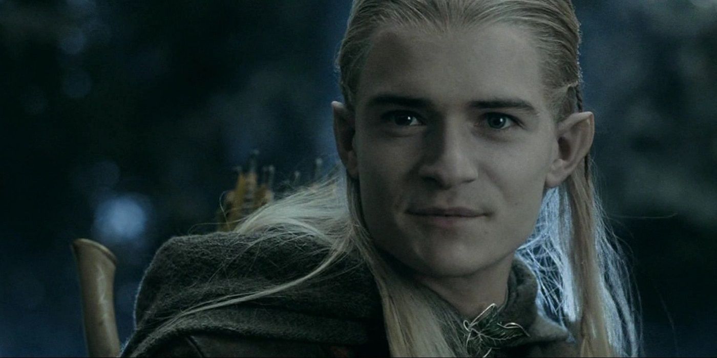 Orlando Bloom as Legolas Greenleaf from The Lord of the Rings Forest