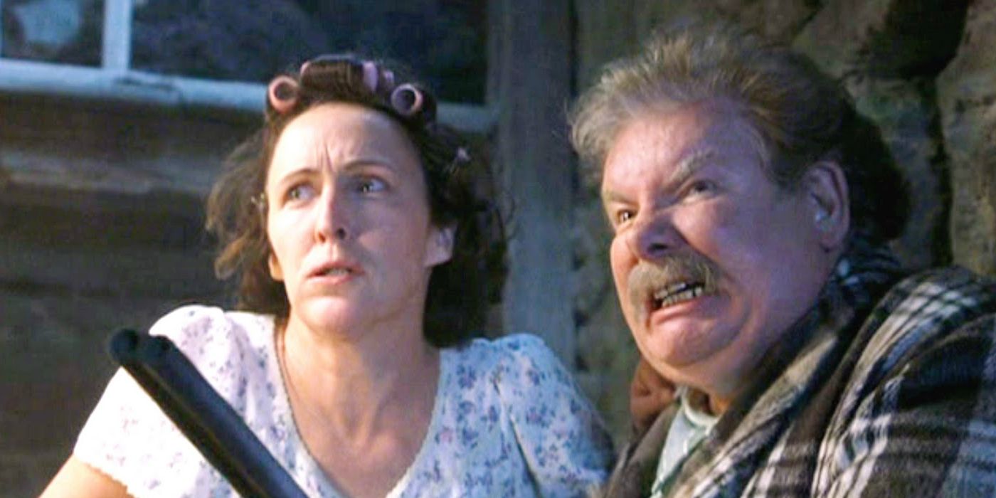 Petunia and Vernon Dursley in Harry Potter and the Sorcerer's Stone