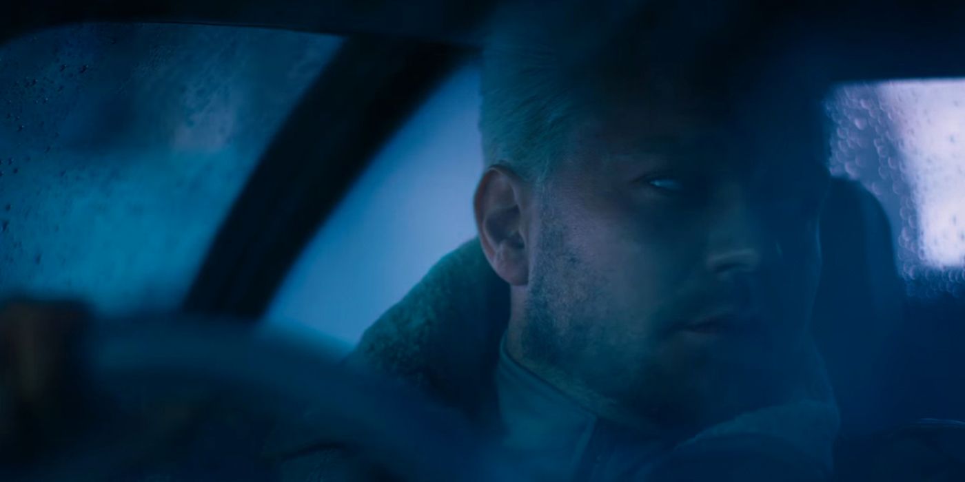 Pilou Asbæk as Batou in Ghost in the Shell