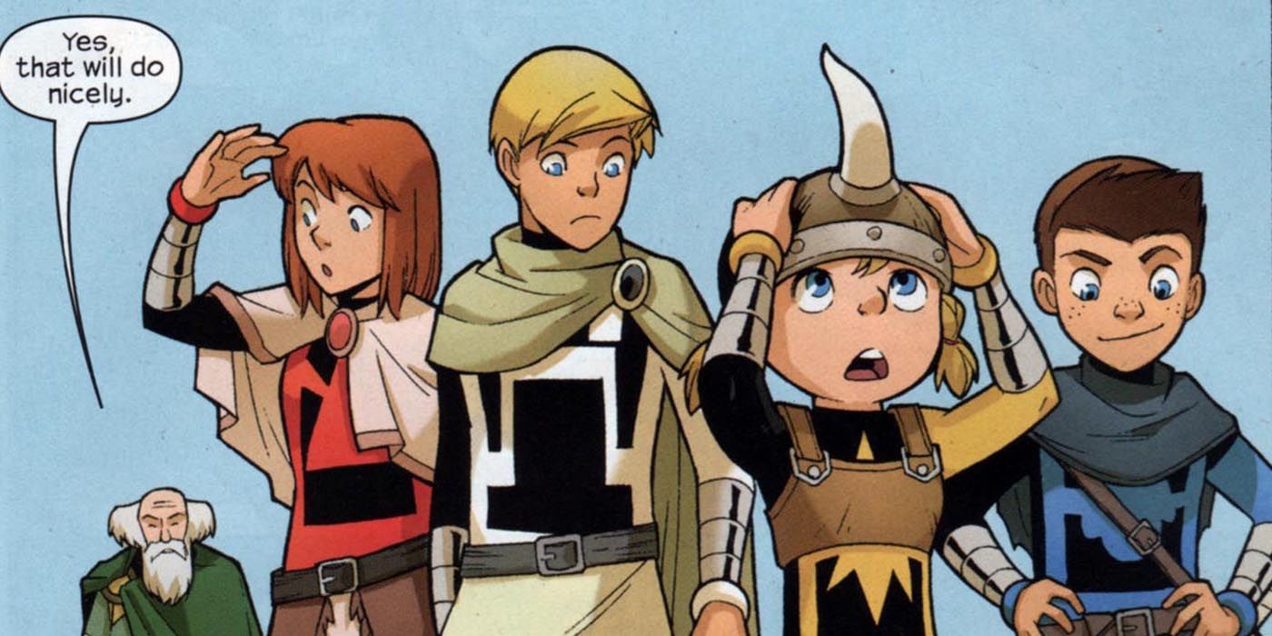 Power Pack in the comics