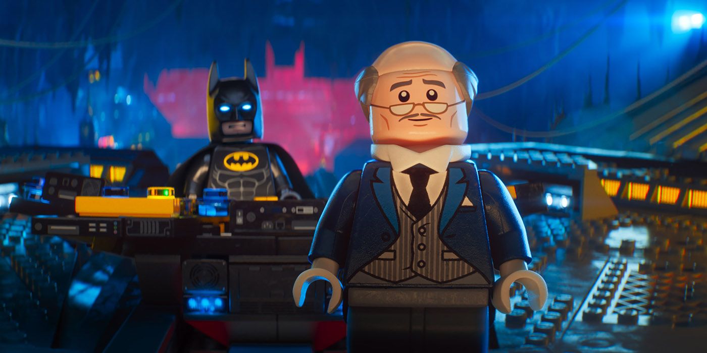 Ralph Fiennes as Alfred in The Lego Batman Movie