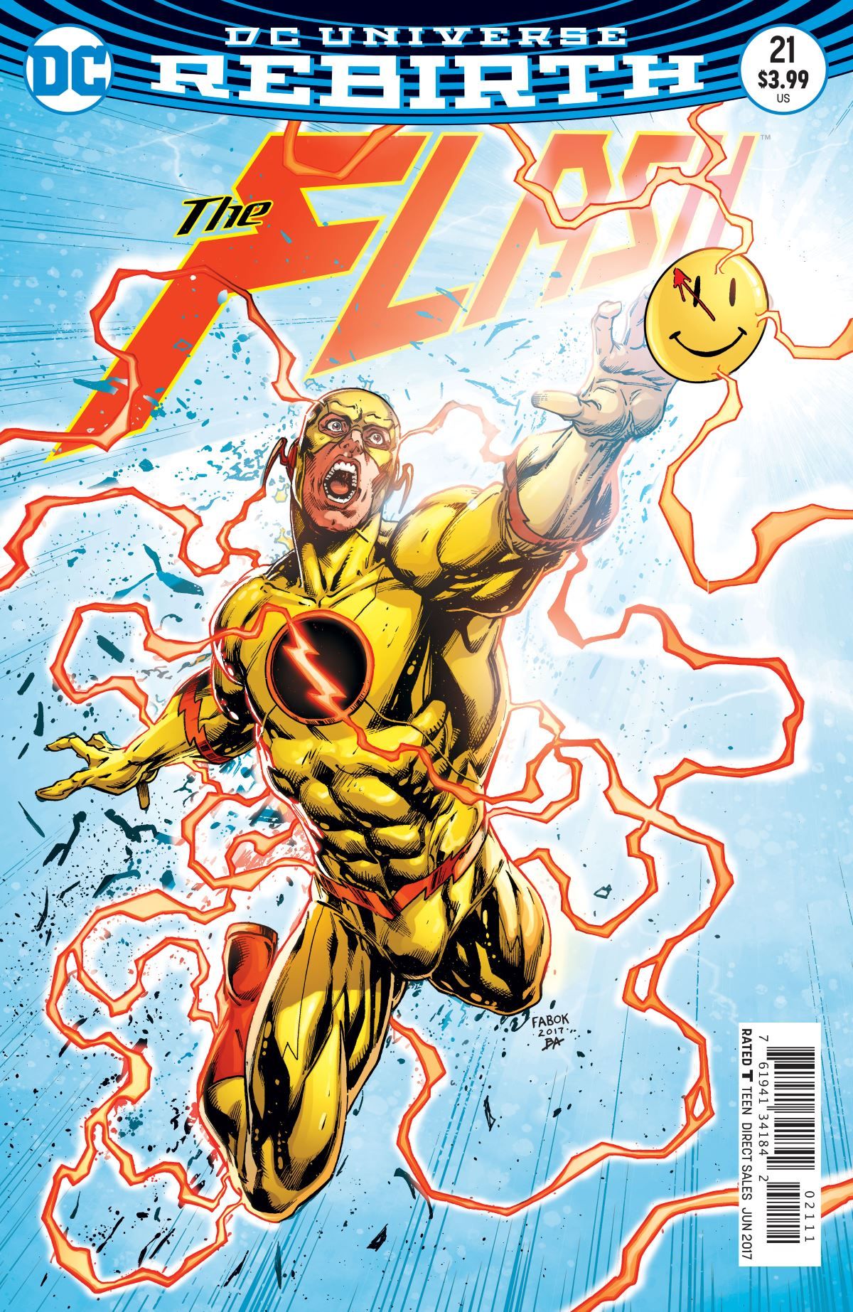 Reverse Flash Return DC Rebirth Comic