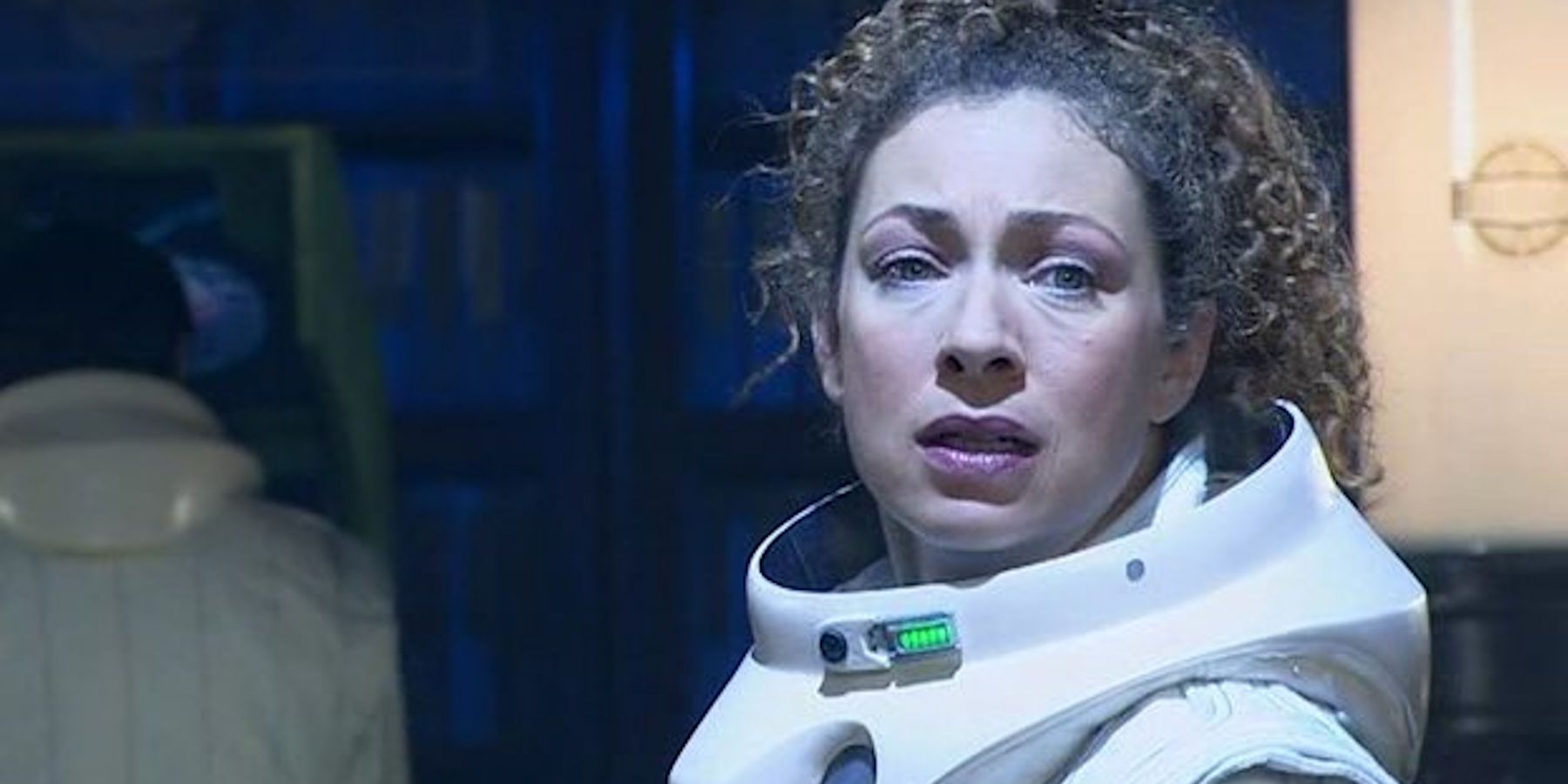 River Song in Library Doctor Who