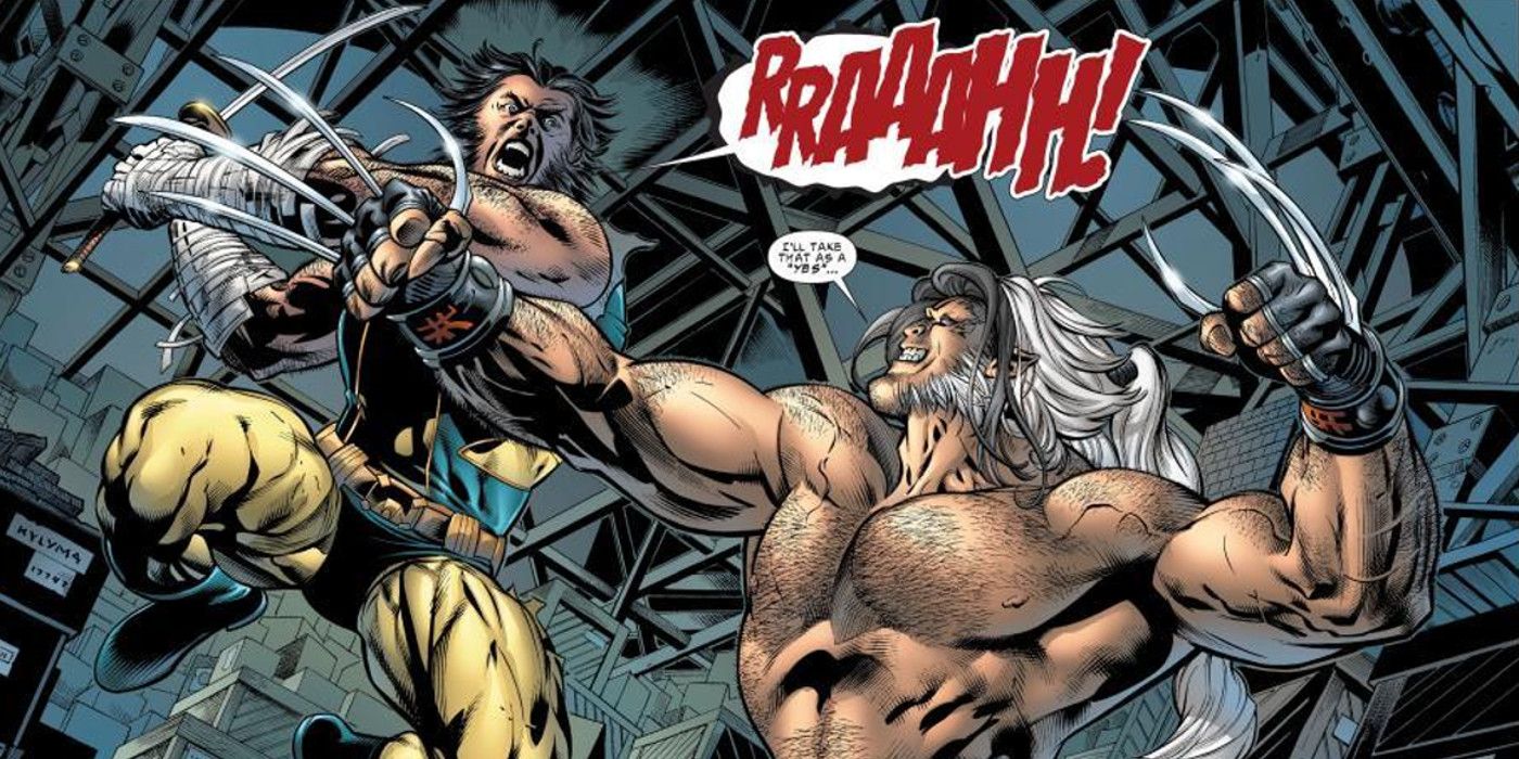 Romulus Fights Wolverine in Marvel Comics 